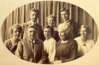 Hendrik Philip MG met familie omstreeks 1918